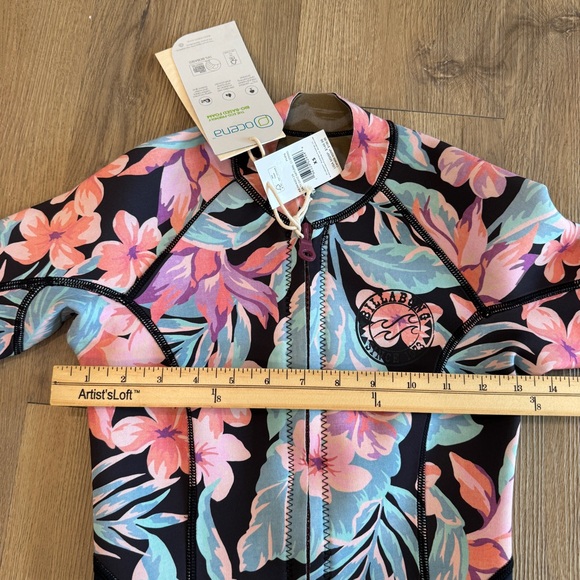 NWT BILLABONG Women's 2/2 Salty Dayz Spring Suit Size‎ X-Small US 2 - Picture 5 of 10